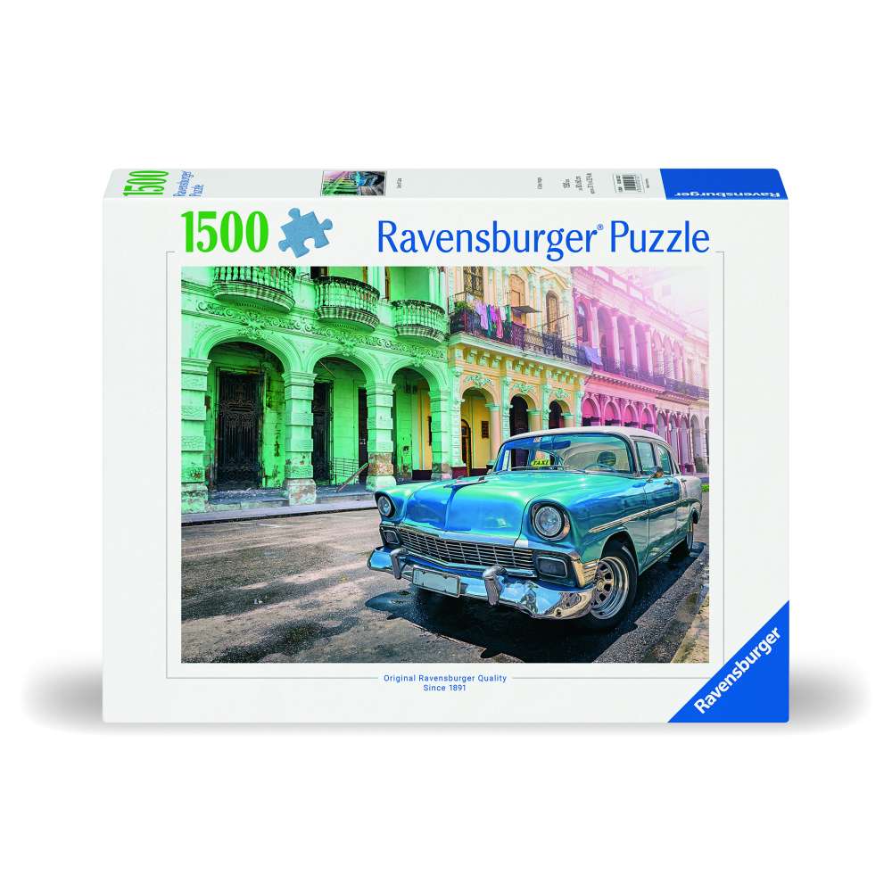 PUZZLE CAR IN CUBA 1500 PIECES NEW DESIGN - RAVENSBURGER (RVSPA00722)