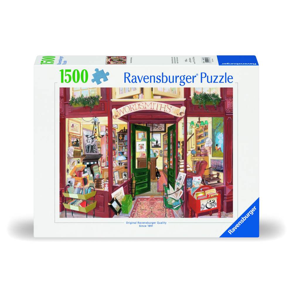 PUZZLE BOOKSHOP 1500 PIECES NEW DESIGN - RAVENSBURGER (RVSPA00728)