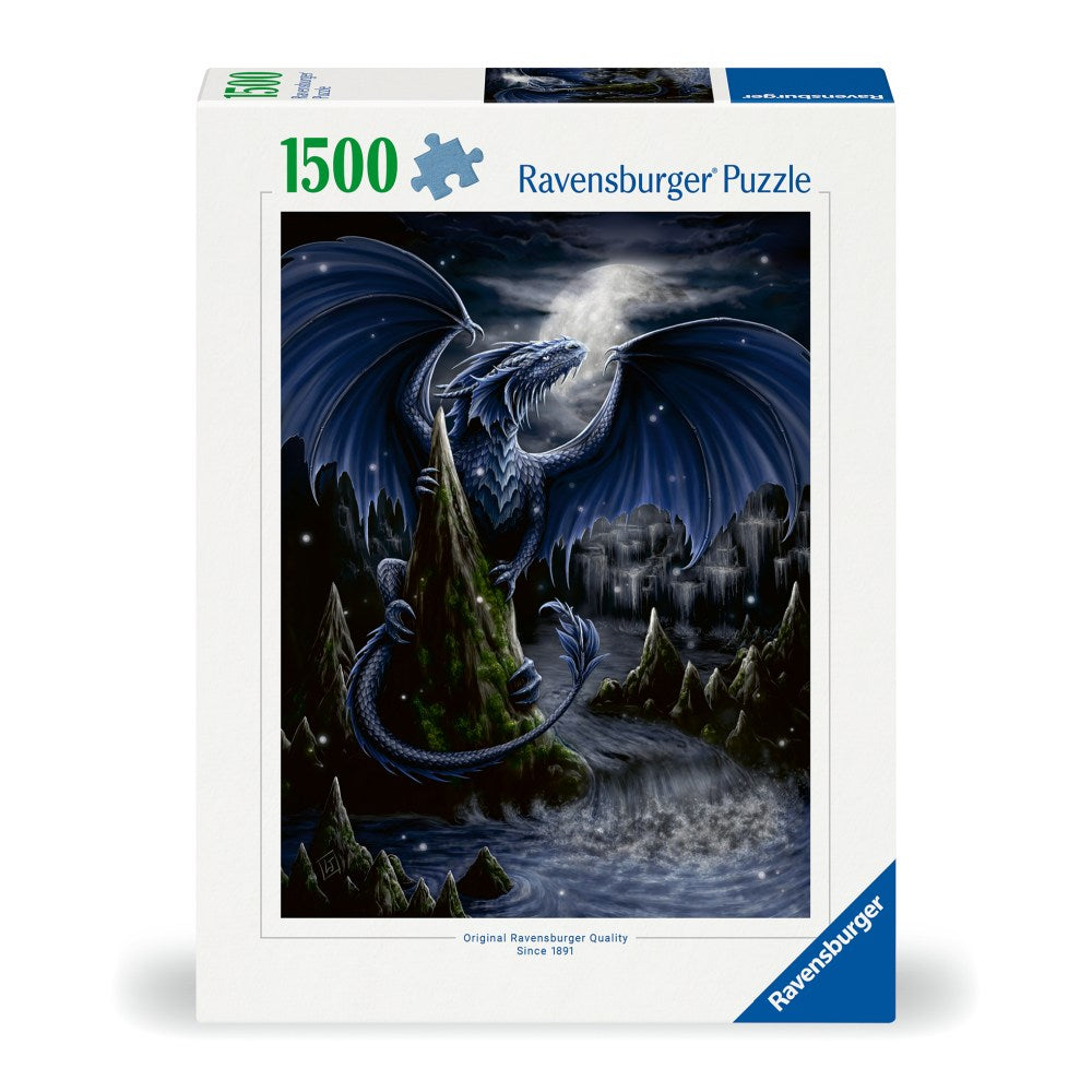 PUZZLE DRAGONUL NEGRU 1500 PIESE DESIGN NOU - RAVENSBURGER (RVSPA00731)