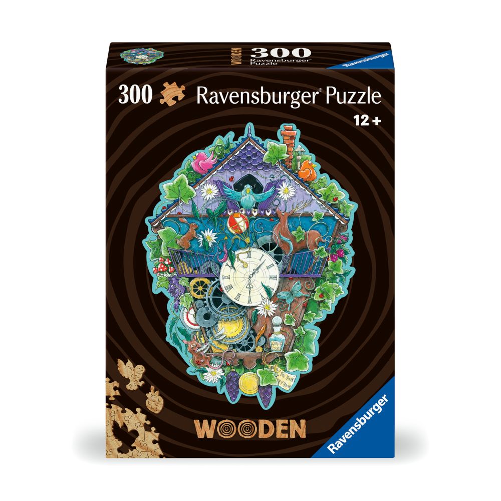 WOODEN PUZZLE CLOCK 300 PIECES - RAVENSBURGER (RVSPA00759)