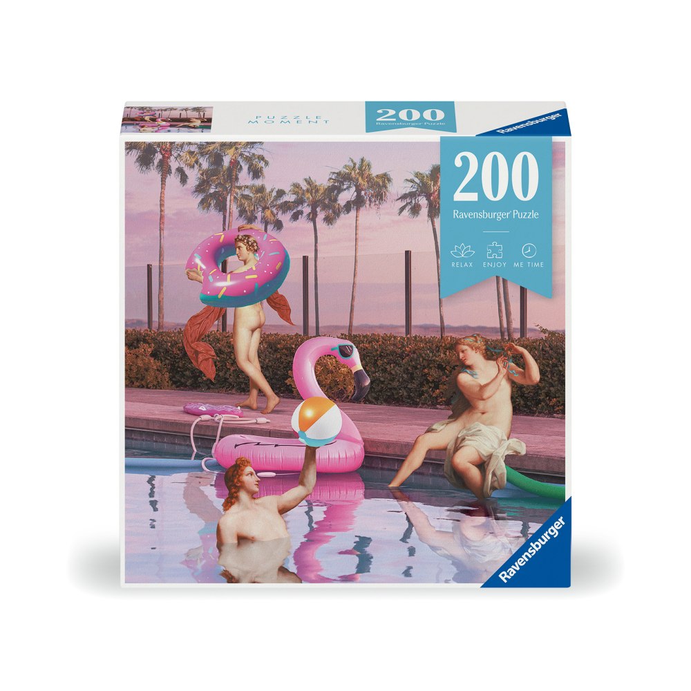 PUZZLE FEMEI LA PISCINA 200 PIESE - RAVENSBURGER (RVSPA00768)