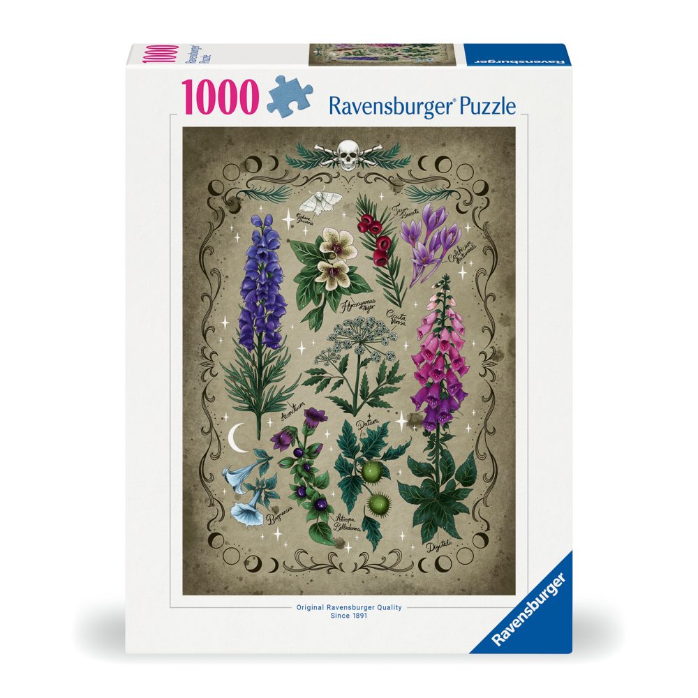 RAVENSBURGER - POISONOUS PLANTS PUZZLE 1000 PIECES - RAVENSBURGER (RVSPA00781)