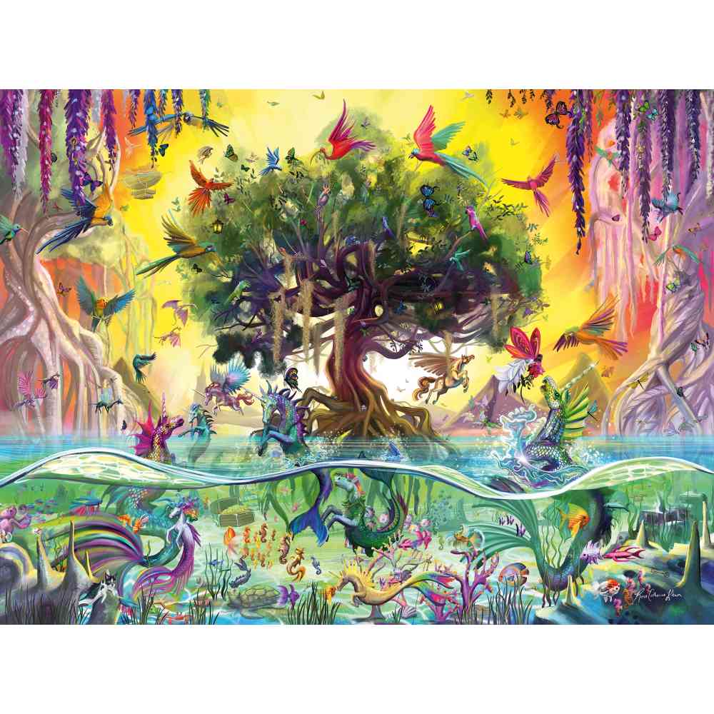 RAVENSBURGER - FAIRYTALE ANIMAL PUZZLE 1500 PIECES - RAVENSBURGER (RVSPA00798)