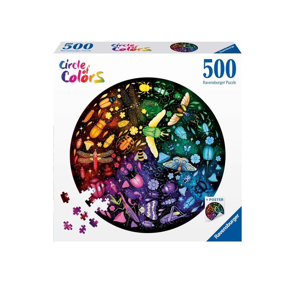 INSECT CIRCLE PUZZLE 500 PIECES - RAVENSBURGER (RVSPA00820)