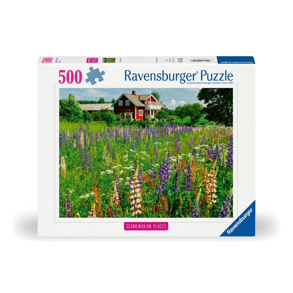 PUZZLE FERMA IN SUEDIA 500 PIESE - RAVENSBURGER (RVSPA00844)