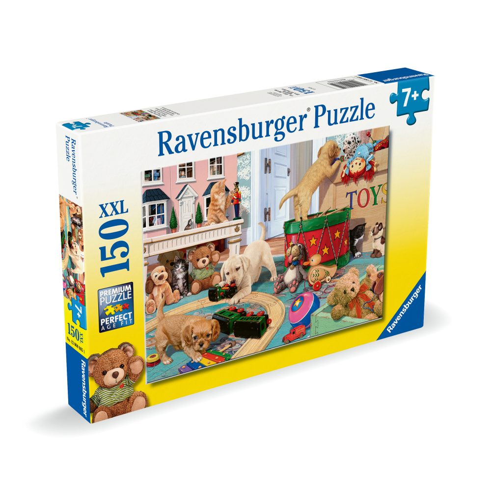 PUZZLES OF CATS AND TOYS 150 PIECES - RAVENSBURGER (RVSPC00865)