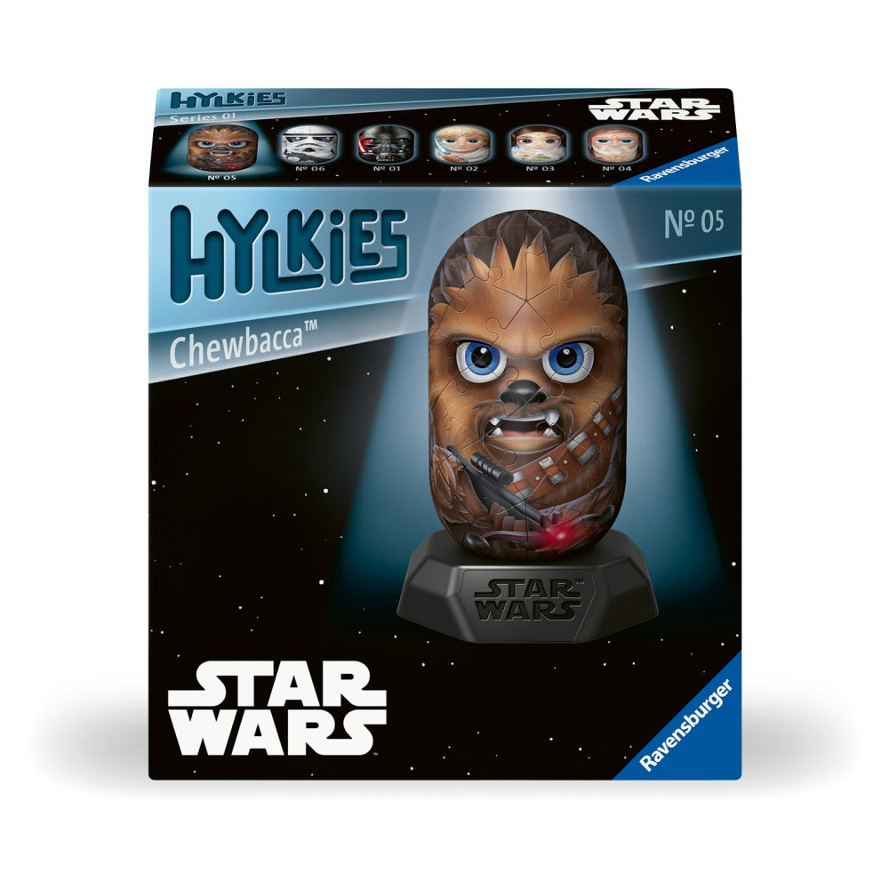 3D PUZZLE HYLKIES STAR WARS CHEWBACCA 54 PIECES - RAVENSBURGER (RVS3D01016)