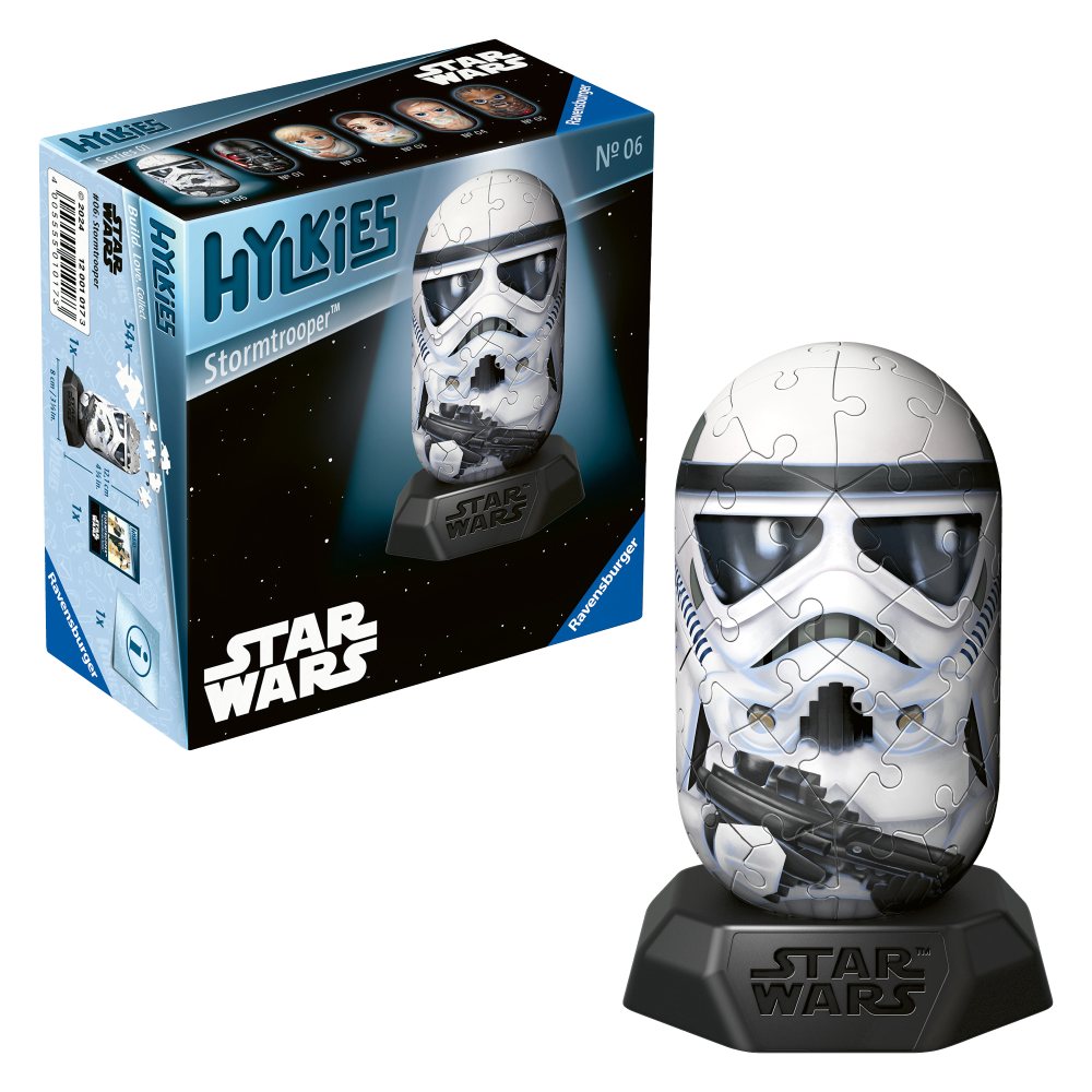 3D HYLKIES STAR WARS STORMTROOPER PUZZLE 54 PIECES - RAVENSBURGER (RVS3D01017)