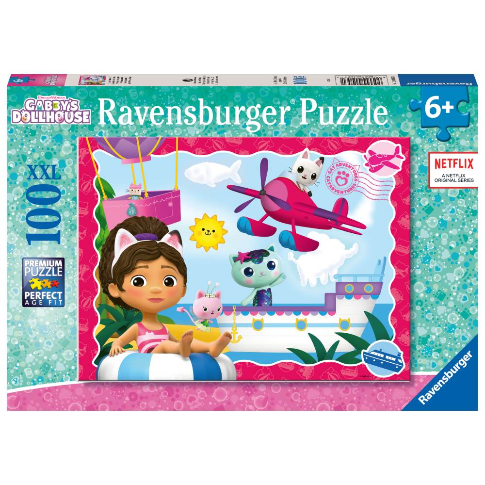 GABBY'S DOLL HOUSE PUZZLE 100 PIECES - RAVENSBURGER (RVSPC01053)