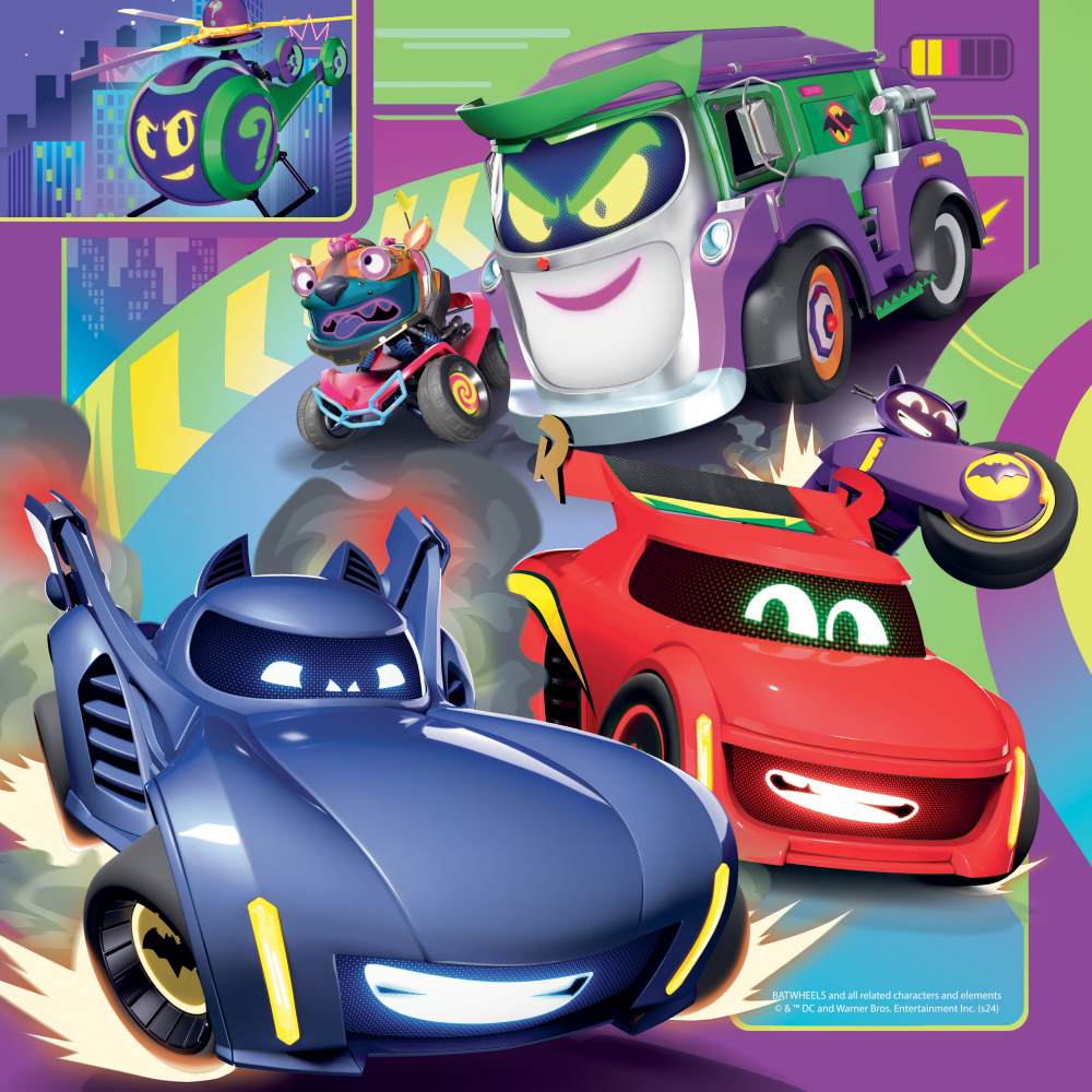 BATROTI PUZZLE 3 X 49 PIECES - RAVENSBURGER (RVSPC01056)