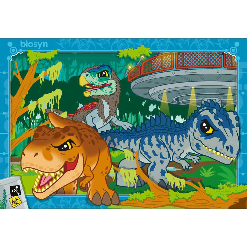JURASSIC WORLD EXPLORERS PUZZLE 2X24 PIECES - RAVENSBURGER (RVSPC01057)