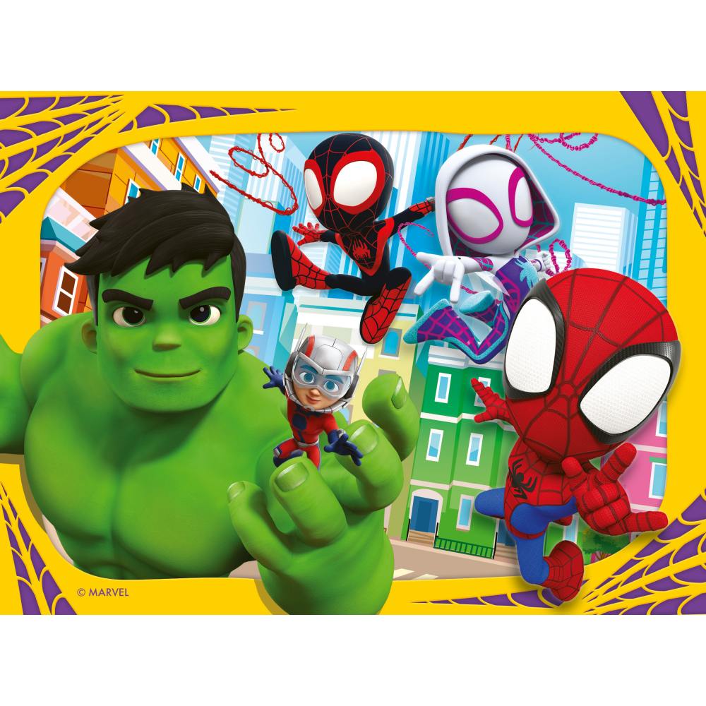 SPIDEY PUZZLE 12, 16, 20, 24 PIECES - RAVENSBURGER (RVSPC01064)