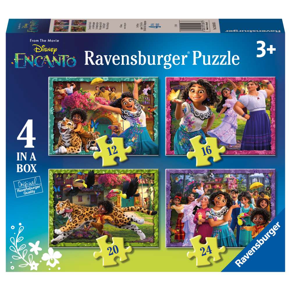 PUZZLE DISNEY ENCANTO 12, 16, 20, 24 PIECES - RAVENSBURGER (RVSPC01067)
