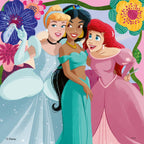 DISNEY PRINCESS POWER PUZZLE 3X49 PIECES - RAVENSBURGER (RVSPC01068)