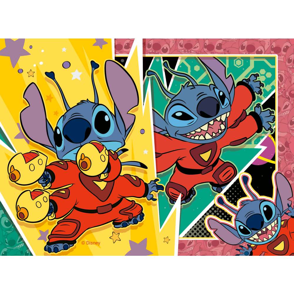 PUZZLE DISNEY STITCH 12, 16, 20, 24 PIECES - RAVENSBURGER (RVSPC01069)