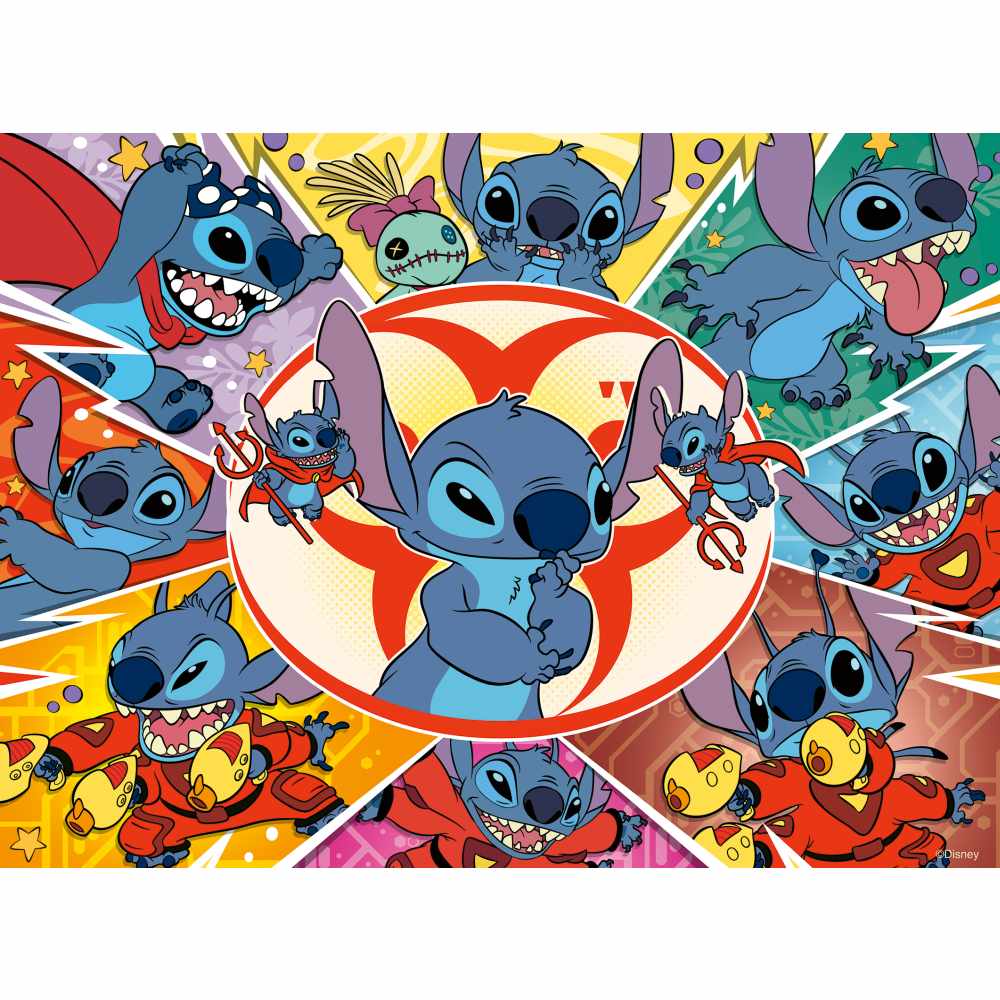 DISNEY STITCH PUZZLE 100 PIECES - RAVENSBURGER (RVSPC01071)