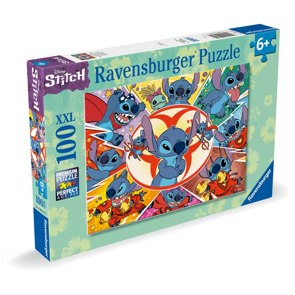 DISNEY STITCH PUZZLE 100 PIECES - RAVENSBURGER (RVSPC01071)