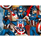 CAPTAIN AMERICA PUZZLE 100 PIECES - RAVENSBURGER (RVSPC01073)
