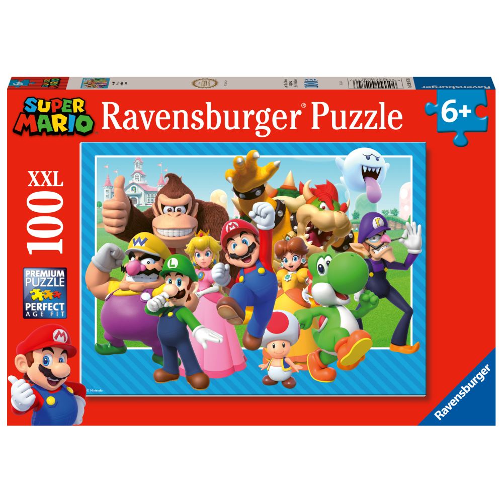 PUZZLE SUPER MARIO CHARACTERS 100 PIECES - RAVENSBURGER (RVSPC01074)