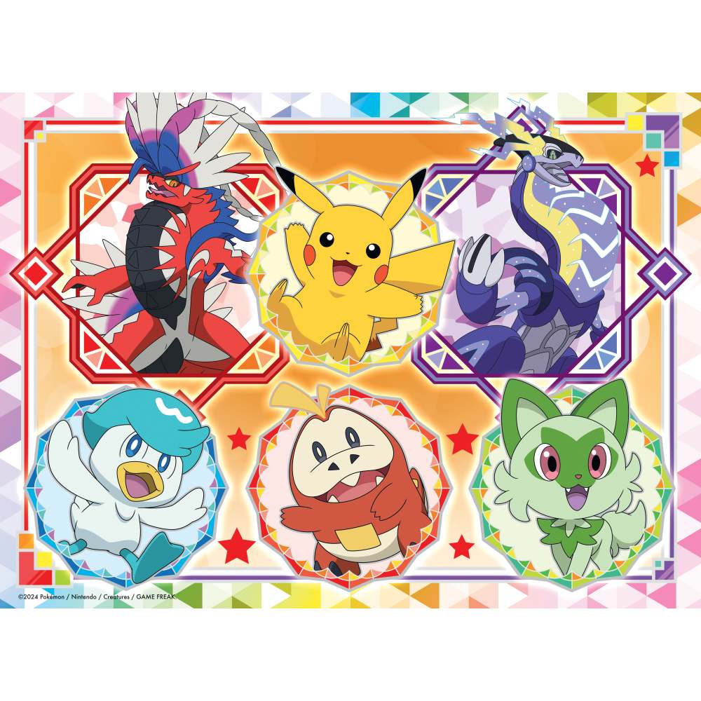 PUZZLE POKEMON CHARACTERS 100 PIECES - RAVENSBURGER (RVSPC01075)