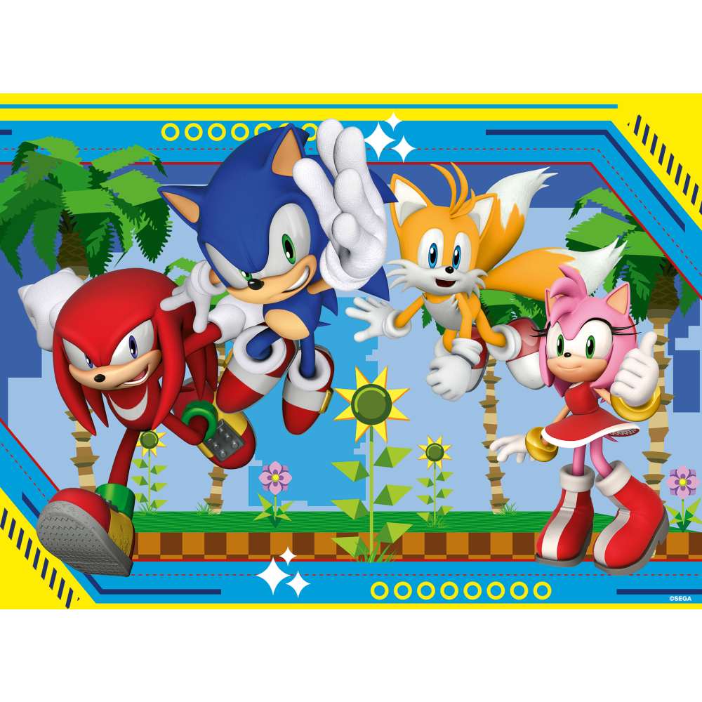 SONIC THE HEDGEHOG PUZZLE 100 PIECES - RAVENSBURGER (RVSPC01134)