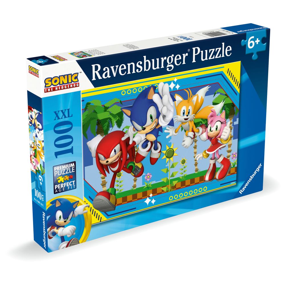 SONIC THE HEDGEHOG PUZZLE 100 PIECES - RAVENSBURGER (RVSPC01134)