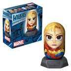 3D PUZZLE HYLKIES MARVEL CAPTAIN MARVEL 54 PIECES - RAVENSBURGER (RVS3D01156)