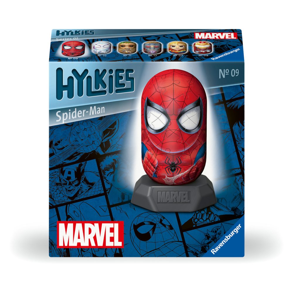 3D PUZZLE HYLKIES MARVEL SPIDERMAN 54 PIECES - RAVENSBURGER (RVS3D01158)
