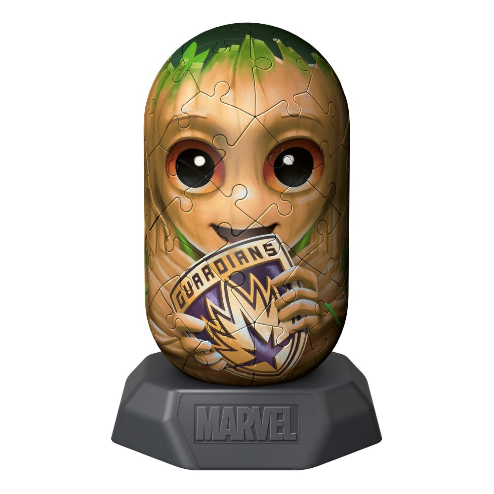 3D PUZZLE HYLKIES MARVEL GROOT 54 PIECES - RAVENSBURGER (RVS3D01160)