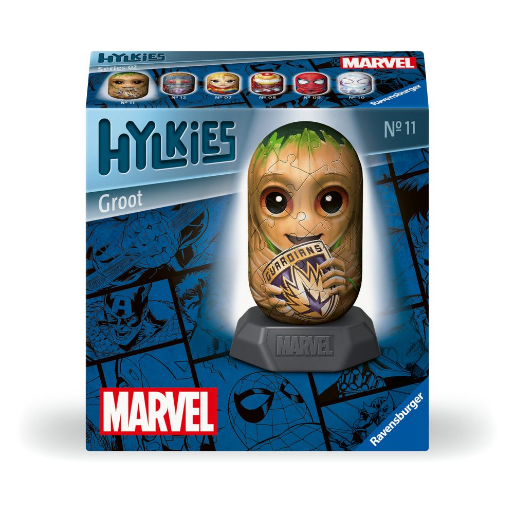 3D PUZZLE HYLKIES MARVEL GROOT 54 PIECES - RAVENSBURGER (RVS3D01160)