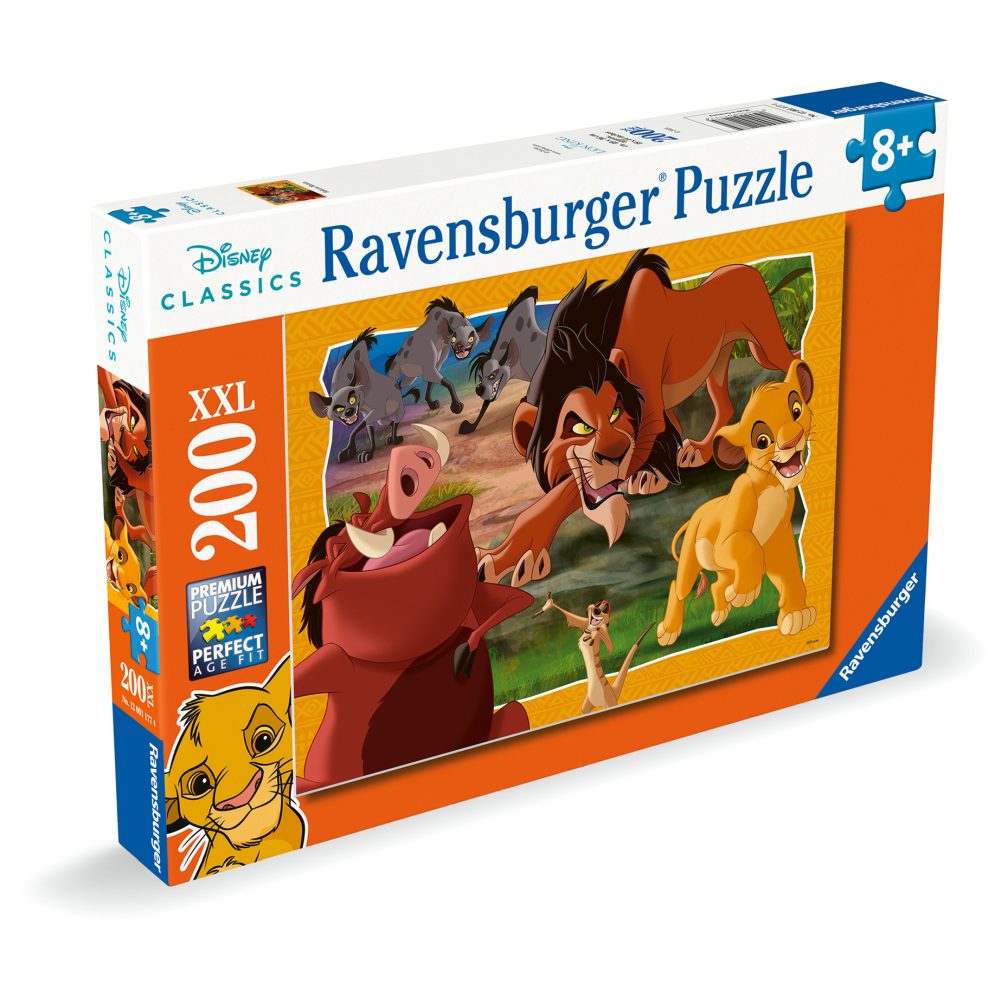 PUZZLE DISNEY THE LION KING 200 PIECES - RAVENSBURGER (RVSPC01177)