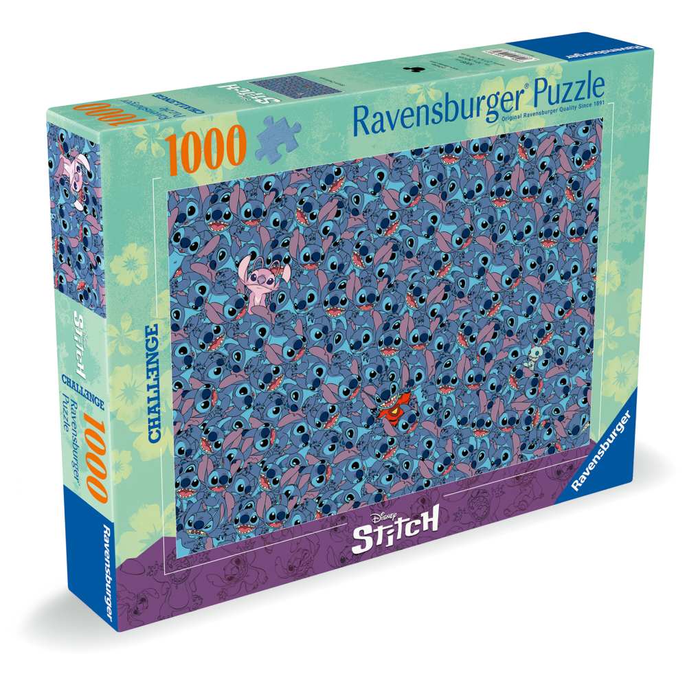 PUZZLE PROVOCARE DISNEY STITCH 1000 PIESE - RAVENSBURGER (RVSPA01265)