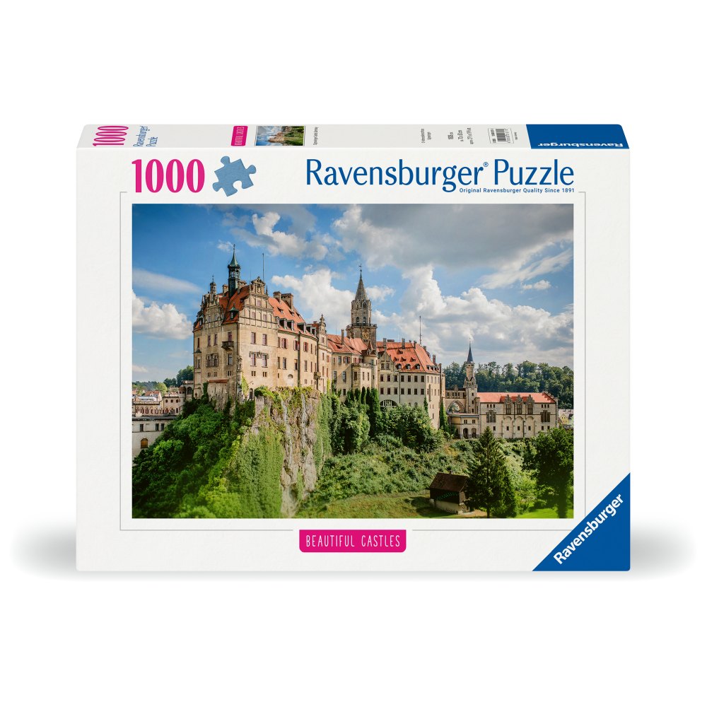 PUZZLE CASTELE MINUNATE CASTELUL SIGMARINGEN GERMANIA 1000 PIESE - RAVENSBURGER (RVSPA01317)
