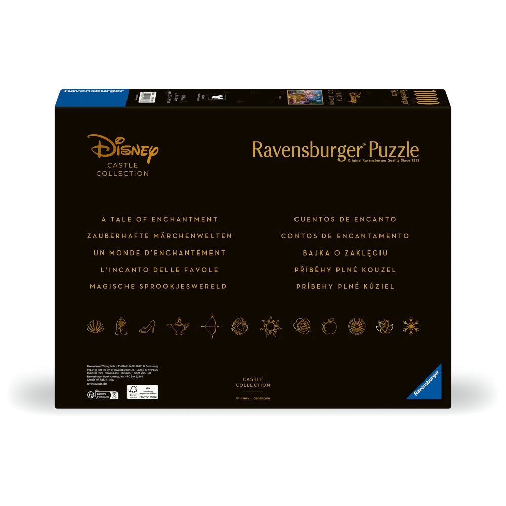 PUZZLE COLECTIA DE CASTELE DISNEY PALATUL TIANEI 1000 PIESE - RAVENSBURGER (RVSPA01343)