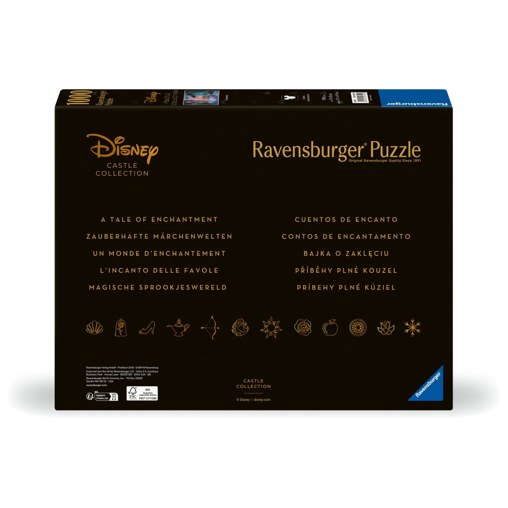 PUZZLE COLECTIA DE CASTELE DISNEY POCAHONTAS 1000 PIESE - RAVENSBURGER (RVSPA01344)