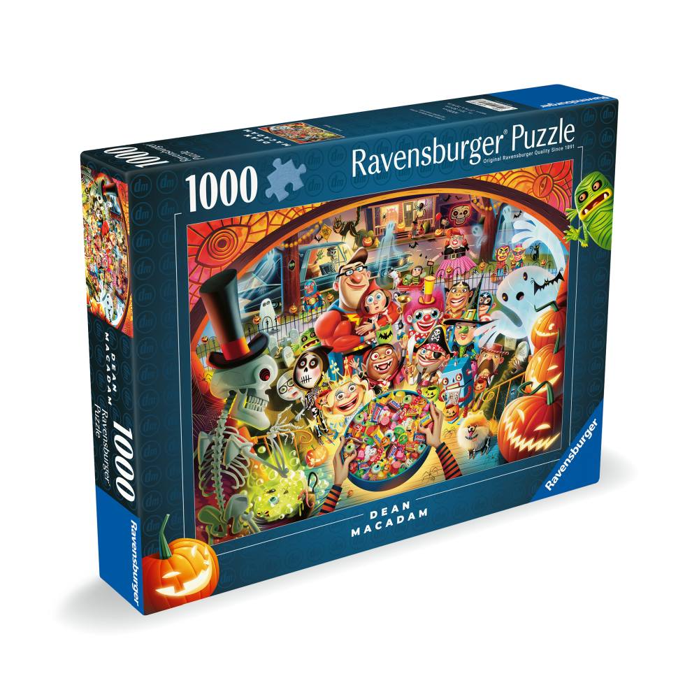 PUZZLE HALLOWEEN TRICK OR TREAT 1000 PIESE - RAVENSBURGER (RVSPA01348)