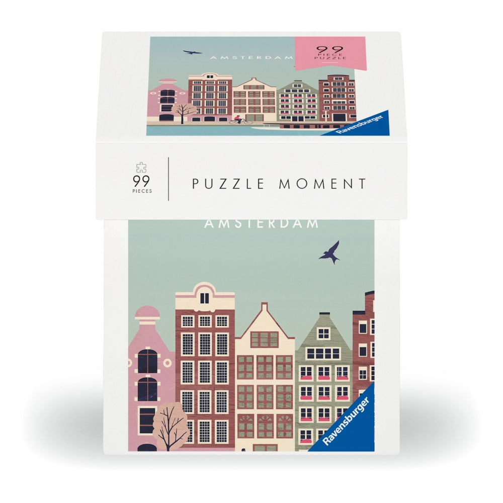 PUZZLE MOMENT AMSTERDAM 99 PIESE - RAVENSBURGER (RVSPA01377)