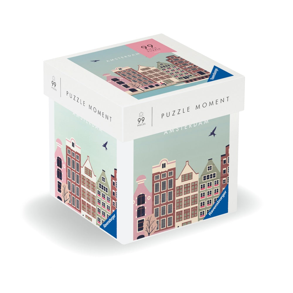 PUZZLE MOMENT AMSTERDAM 99 PIESE - RAVENSBURGER (RVSPA01377)