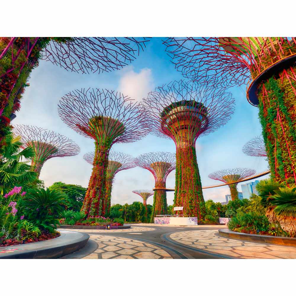 PUZZLE GARDENS BY THE BAY SINGAPORE 1500 PIESE - RAVENSBURGER (RVSPA01396)