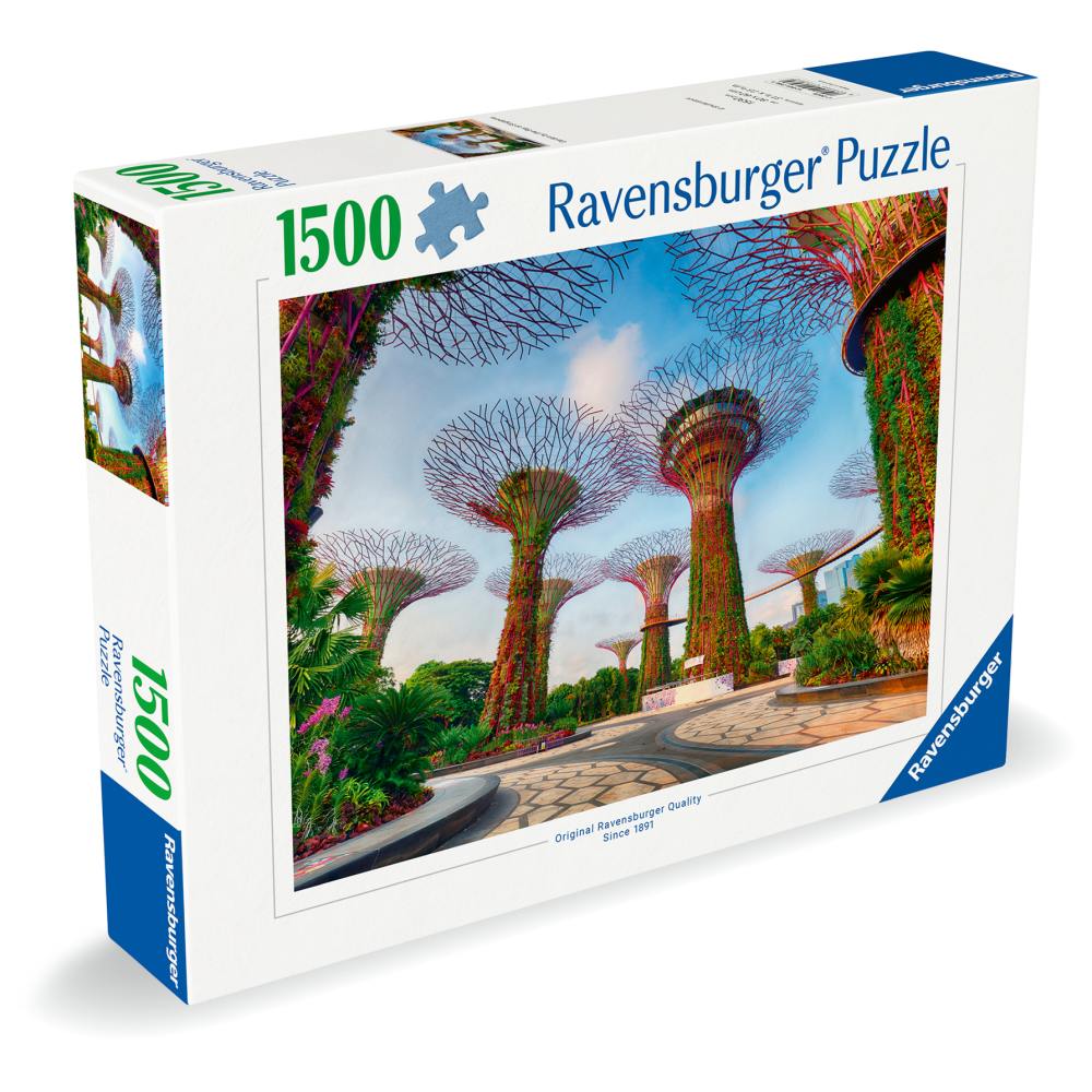 PUZZLE GARDENS BY THE BAY SINGAPORE 1500 PIESE - RAVENSBURGER (RVSPA01396)