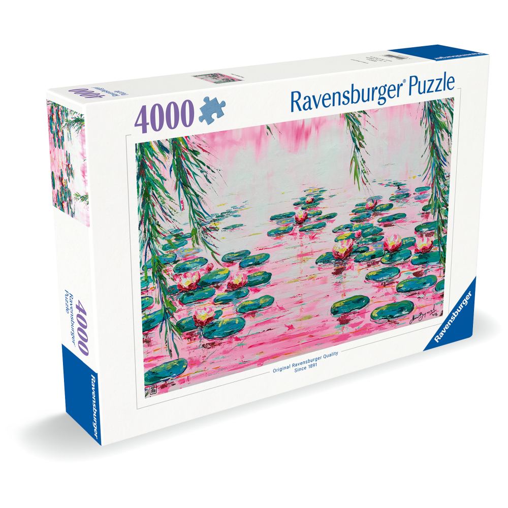 PUZZLE NUFERI ROZ 4000 PIESE - RAVENSBURGER (RVSPA01420)