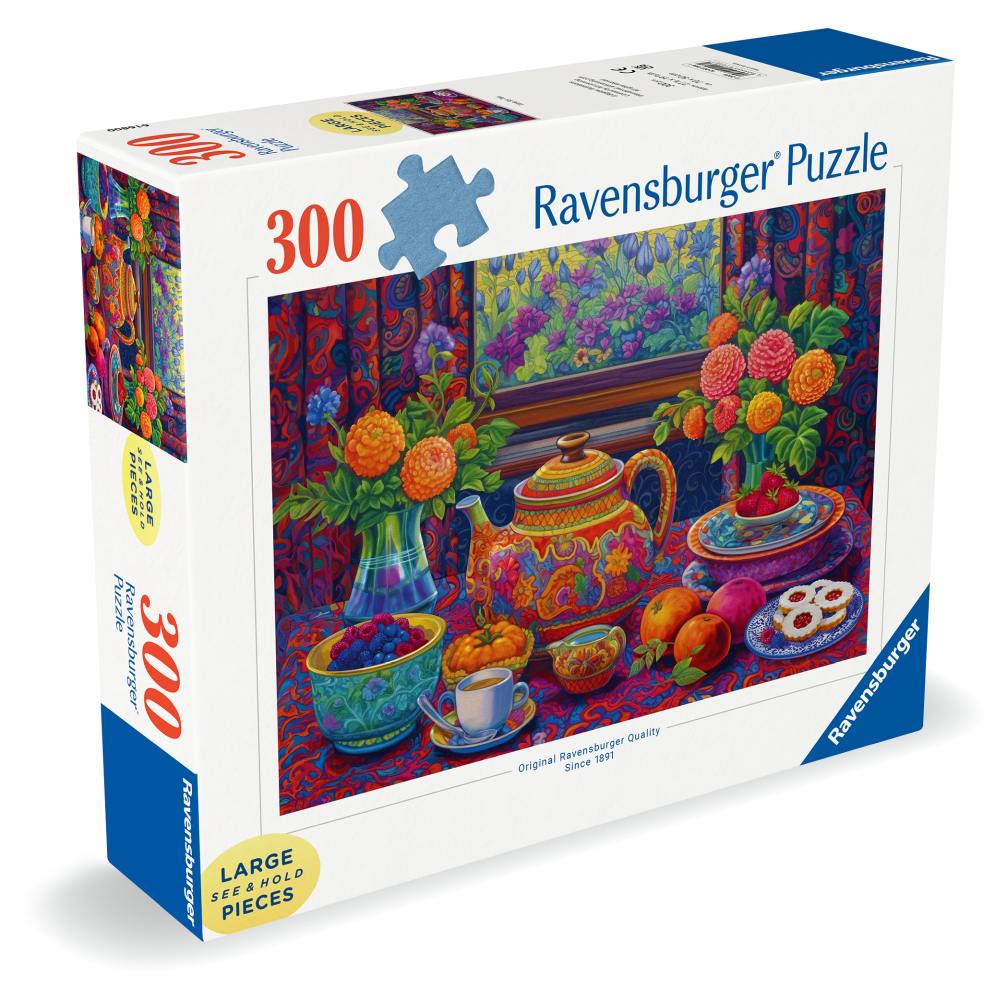 PUZZLE PAUZA DE CEAI 300 PIESE MARI - RAVENSBURGER (RVSPA01446)