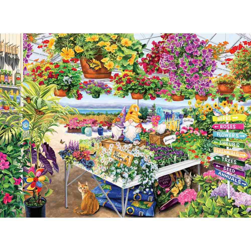 PUZZLE PARADISUL PLANTELOR 500 PIESE - RAVENSBURGER (RVSPA01447)