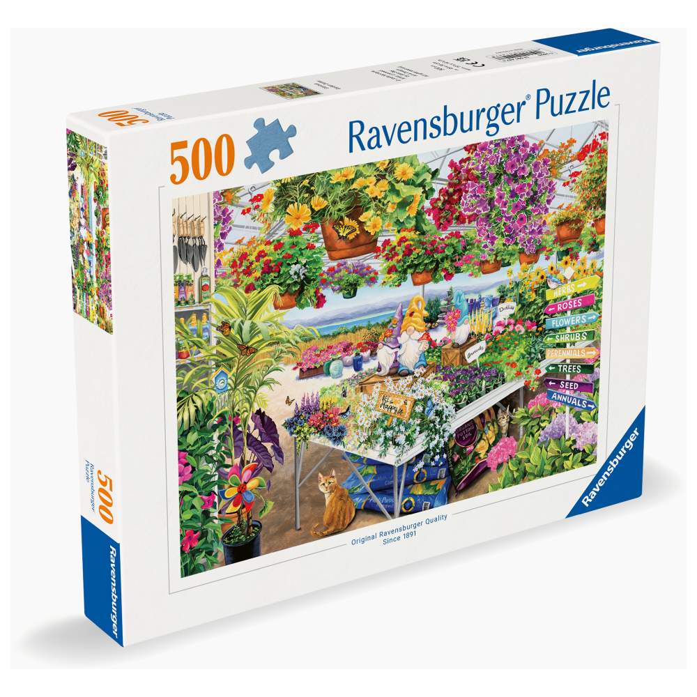 PUZZLE PARADISUL PLANTELOR 500 PIESE - RAVENSBURGER (RVSPA01447)