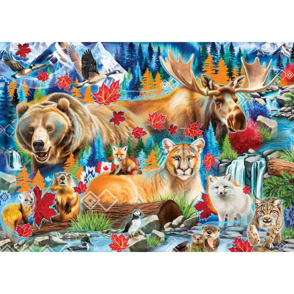 PUZZLE DE COLECTIE SALBATICIA CANADEI 1000 PIESE - RAVENSBURGER (RVSPA01448)
