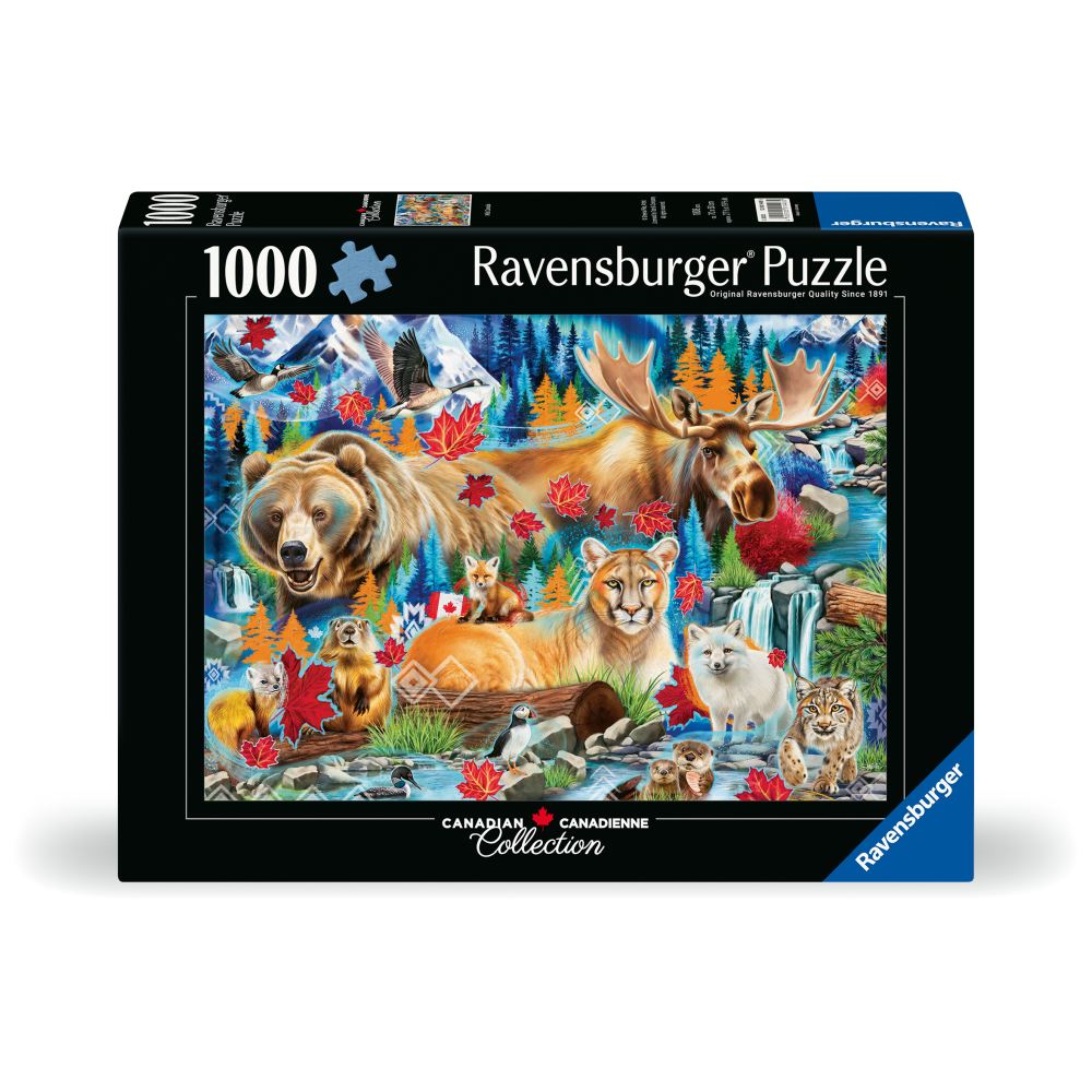 PUZZLE DE COLECTIE SALBATICIA CANADEI 1000 PIESE - RAVENSBURGER (RVSPA01448)