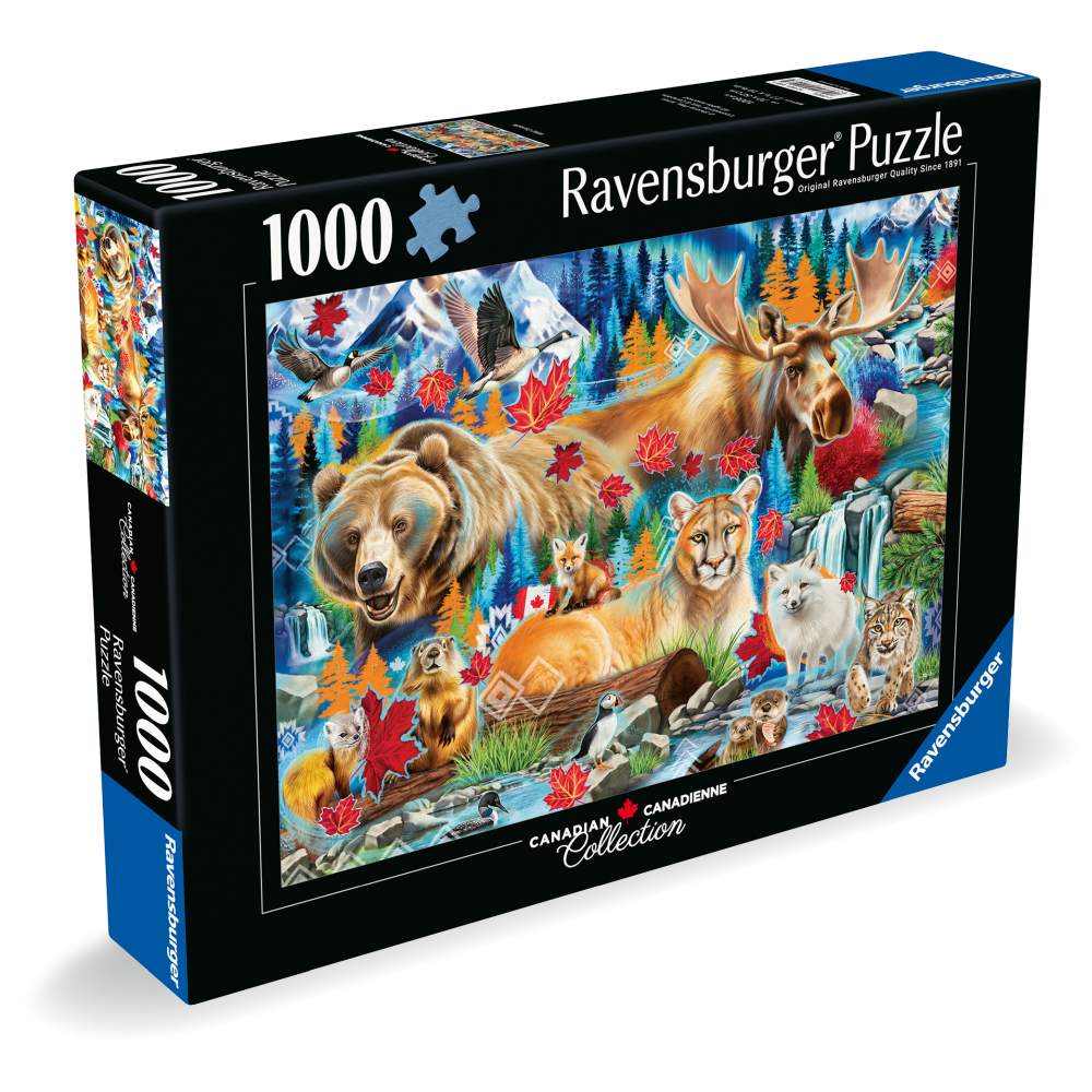 PUZZLE DE COLECTIE SALBATICIA CANADEI 1000 PIESE - RAVENSBURGER (RVSPA01448)