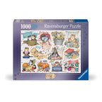PUZZLE CALENDARUL PISICUTELOR 1000 PIESE - RAVENSBURGER (RVSPA01452)