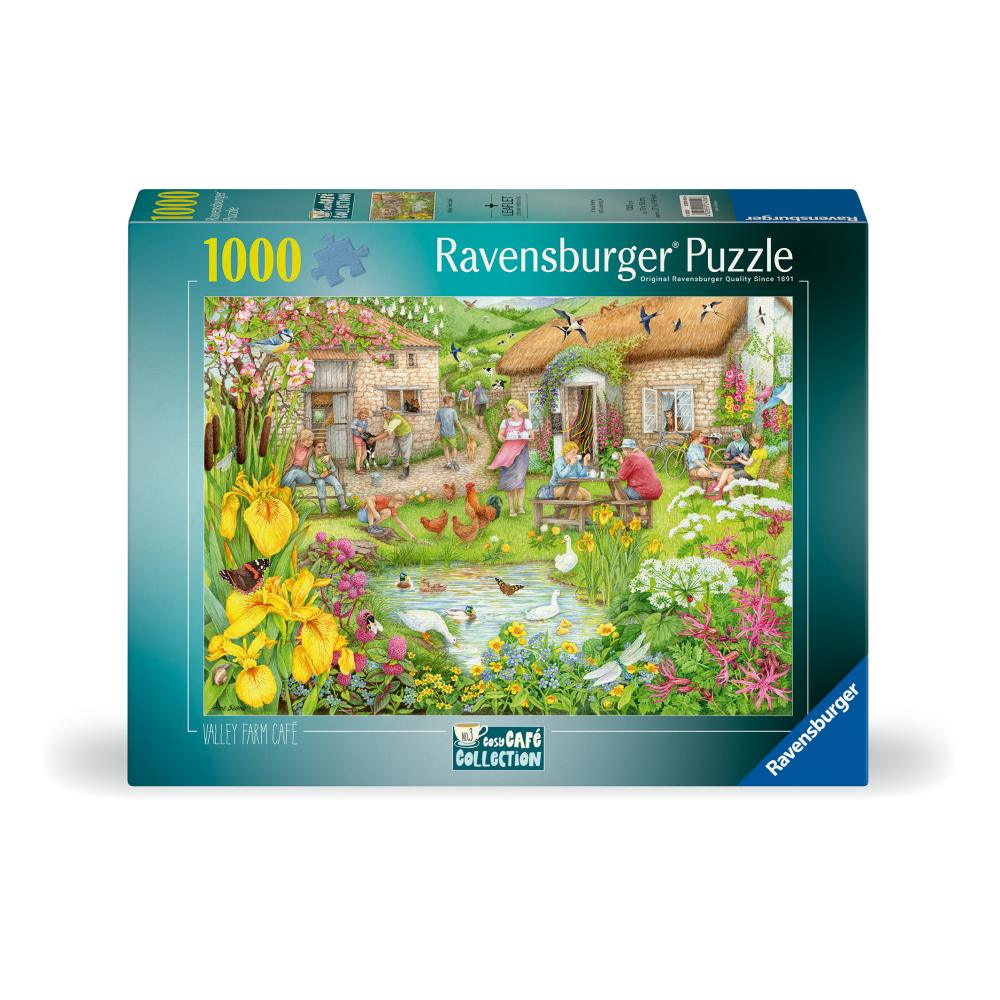 PUZZLE DE COLECTIE CAFENEAUA DE LA FERMA 1000 PIESE - RAVENSBURGER (RVSPA01454)