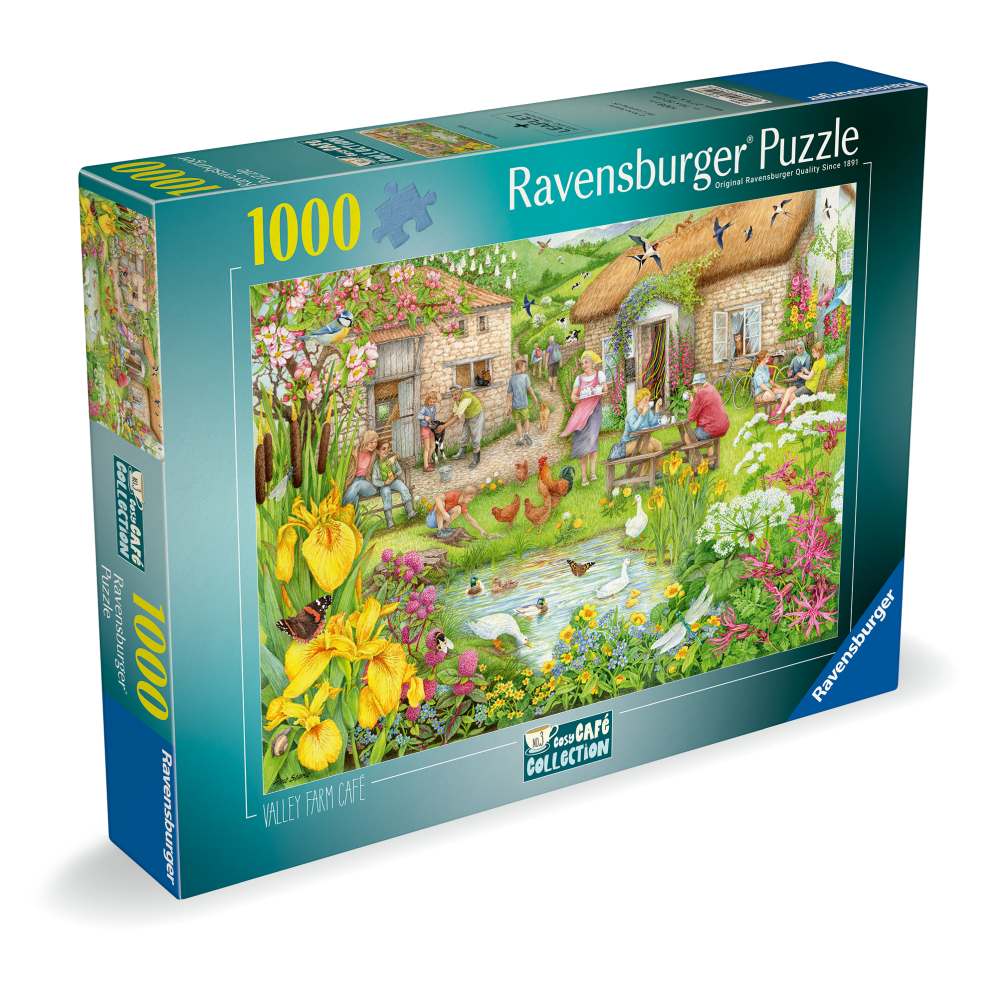 PUZZLE DE COLECTIE CAFENEAUA DE LA FERMA 1000 PIESE - RAVENSBURGER (RVSPA01454)